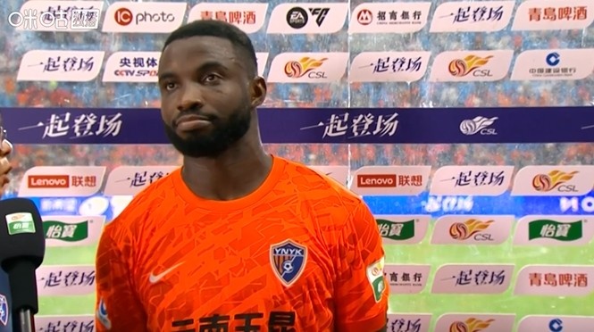 奥斯卡制胜球云南玉昆1-0蓉城